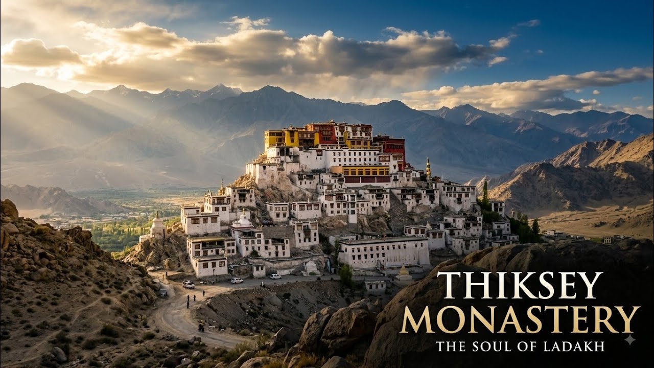 THIKSEY MONASTERY 🏔️ | Ladakh&rsquo;s Most Beautiful Monastery | Cinematic shoot 