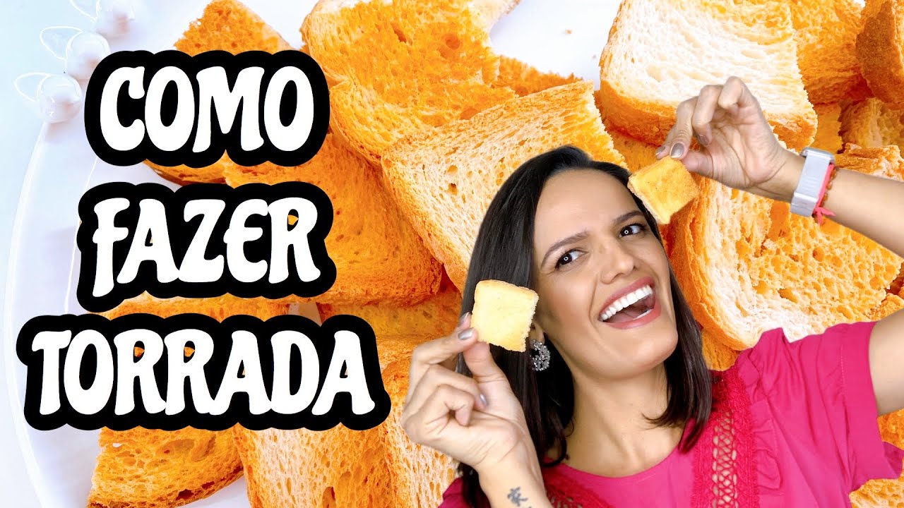 COMO FAZER TORRADA COM PÃO DE FORMA -