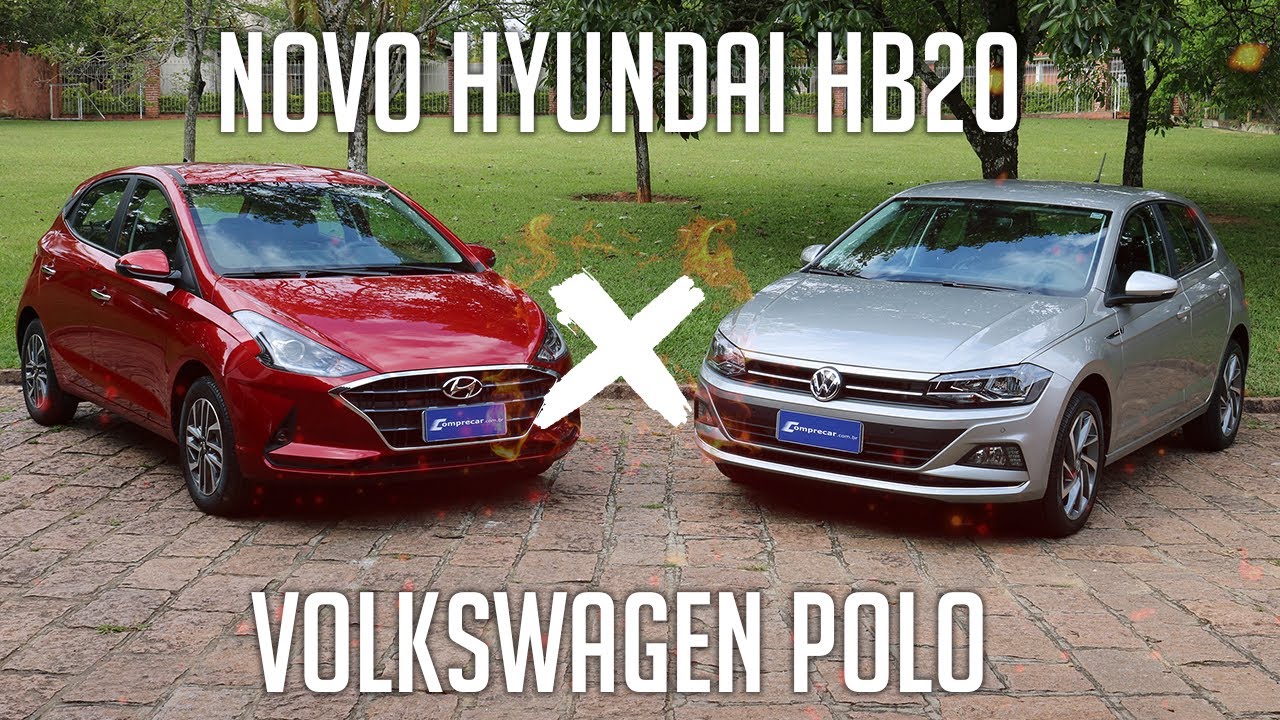 Comparativo: Novo Hyundai HB20 x Volkswagen Polo