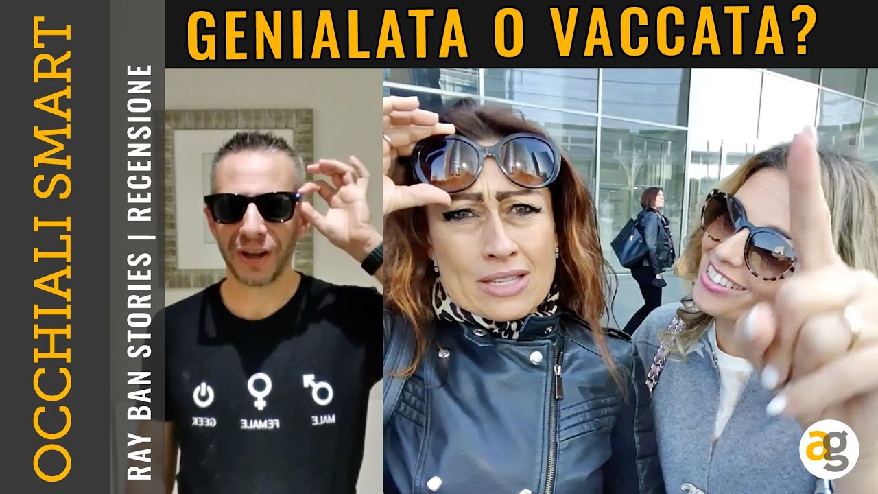 Recensione OCCHIALI SMART di RAY-BAN e FACEBOOK! RayBan Stories