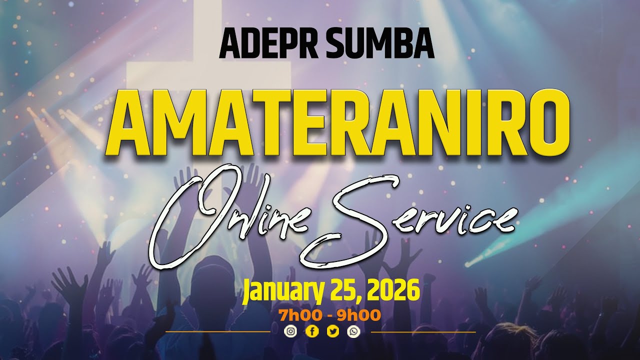 LIVE 🚨: ADEPR Sumba; Amateraniro yo ku Cyumweru 25/01/2026