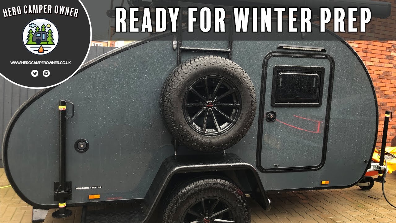 Getting the Hero Camper ready for Winter Storage