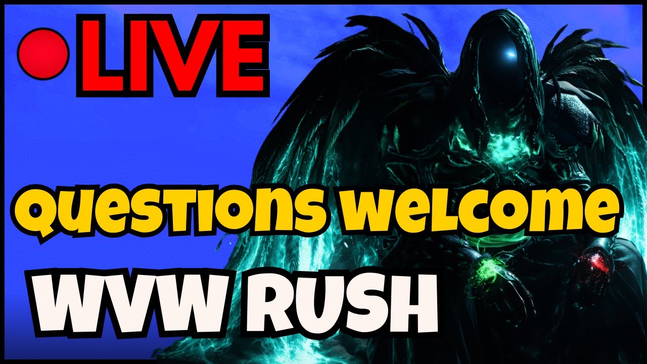 WVW RUSH ON 3 ACCOUNTS  RAIDS ,Open world Questions Welcome !gaming !discord : GUILD WARS 2