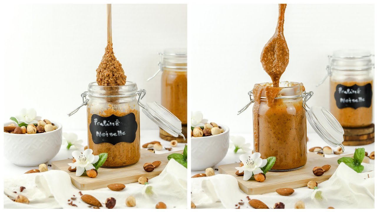 Praliné noisette 🤤😍❤ حشوة mignardise و الشكلاطة بالبندق