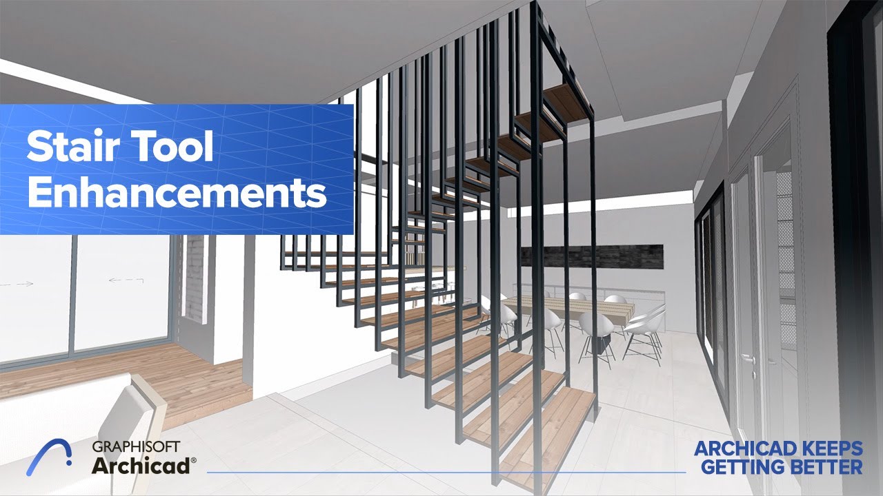 How to Design Any Stair Flexibly and Comply with Local Standards Using the Enhanced Stair Tool