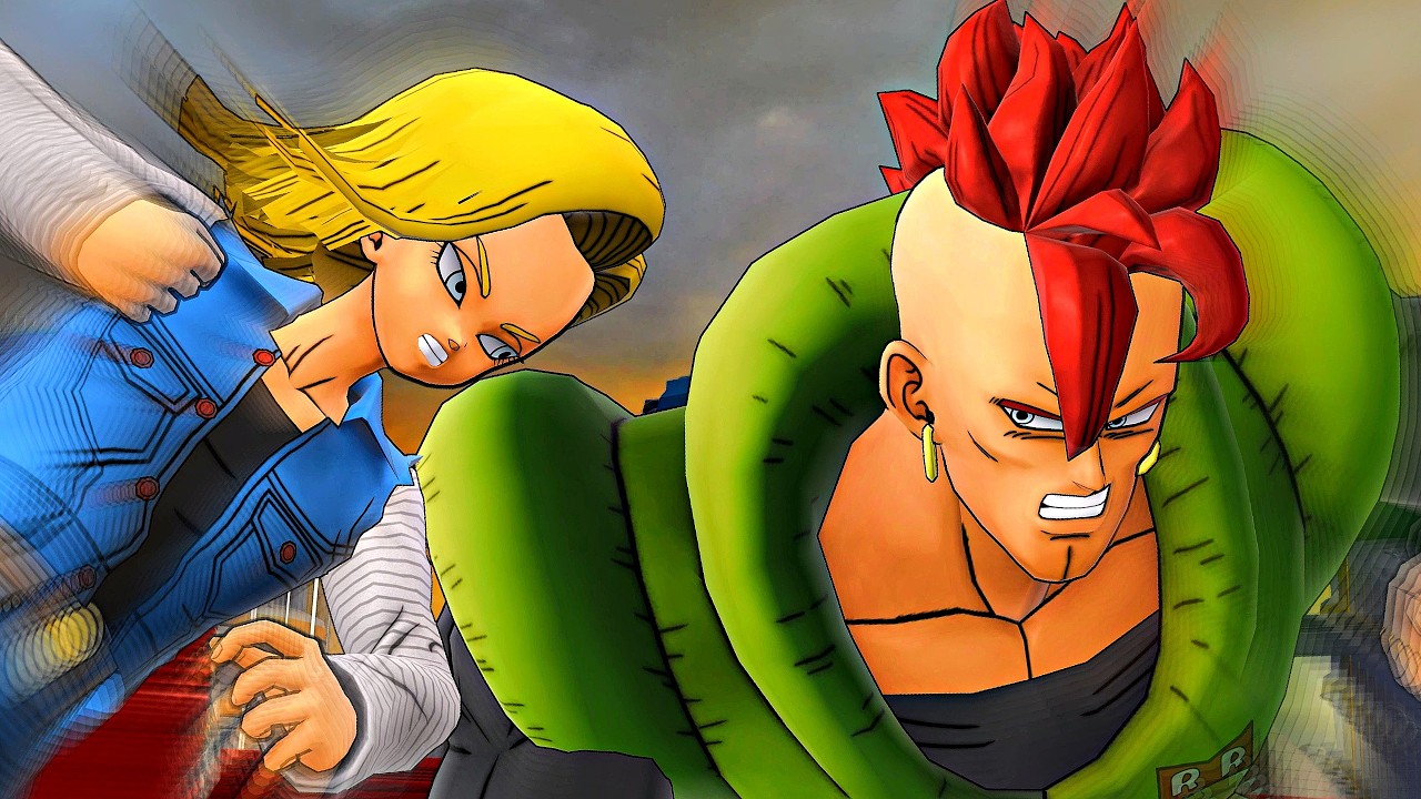 Dragon Ball Z: Ultimate Tenkaichi - ANDROID #18 против ANDROID #16 [Запрошено] #DBZ