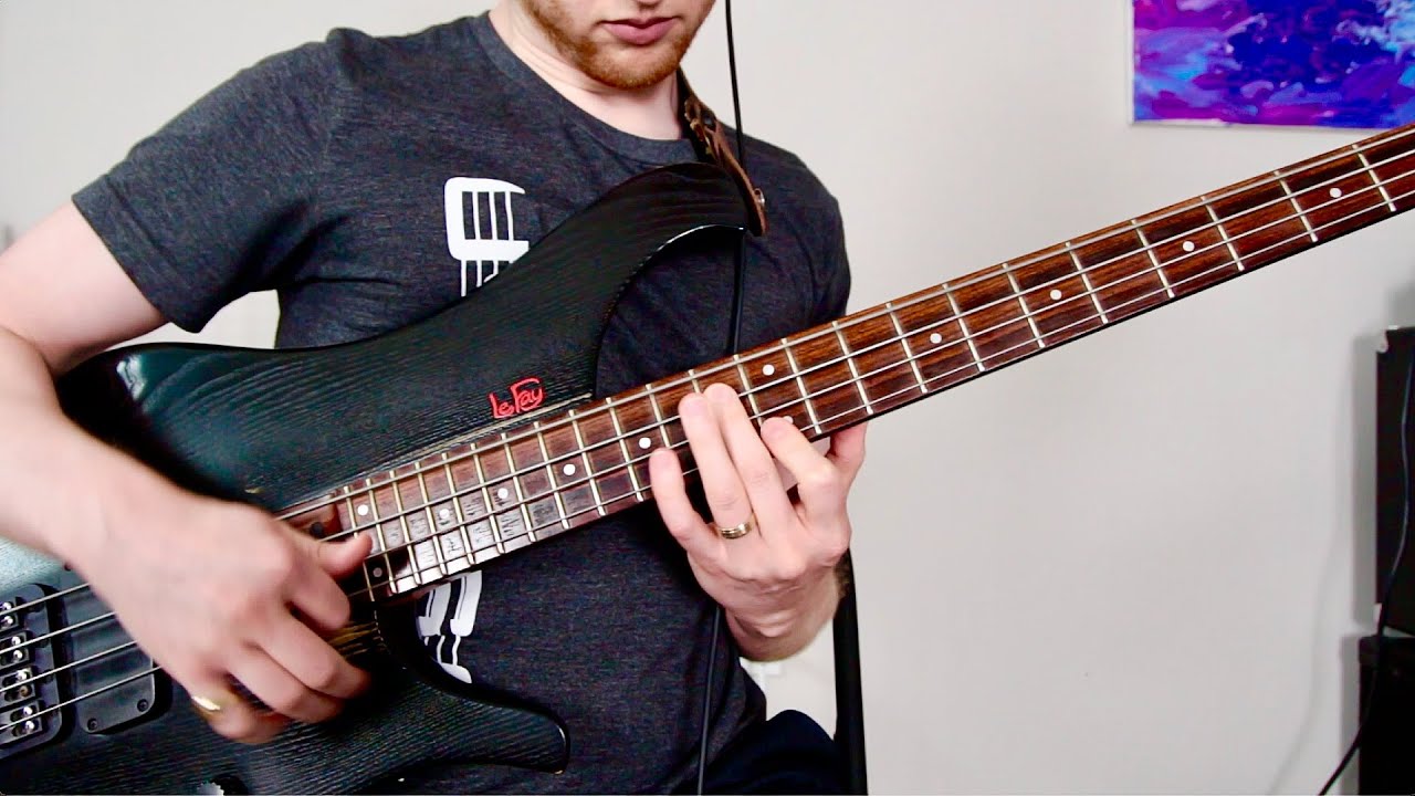 Drop D slap bass sounds DISGUSTINGLY funky