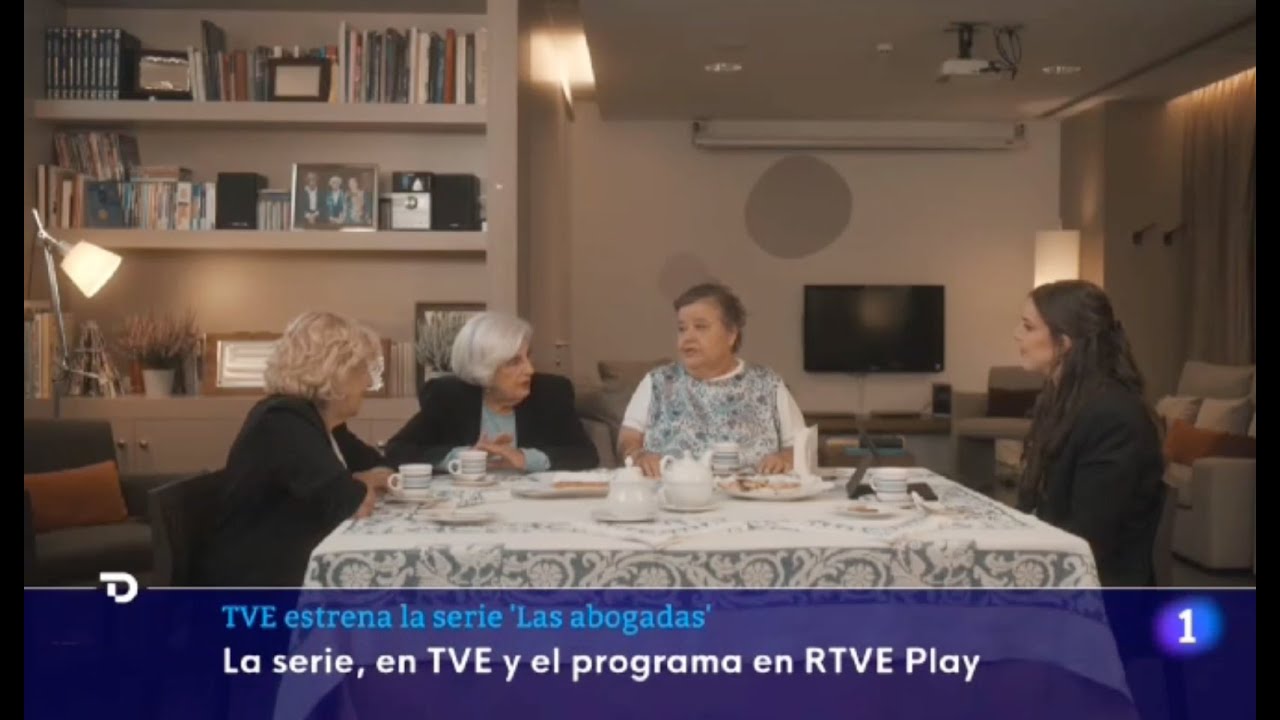 'Las abogadas. Su verdadera historia' en el Telediario