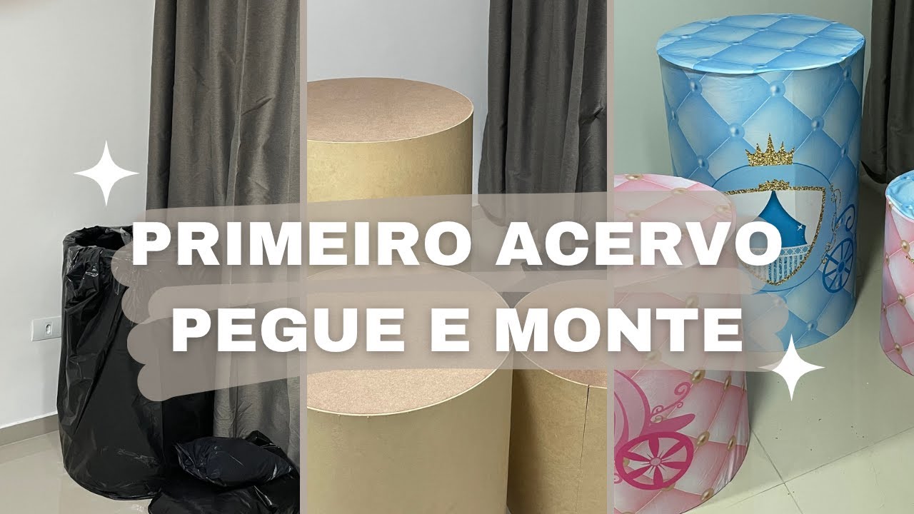 O que COMPRAR para COMEÇAR a trabalhar no PEGUE E MONTE | Dicas para Iniciantes #festas #pegueemonte