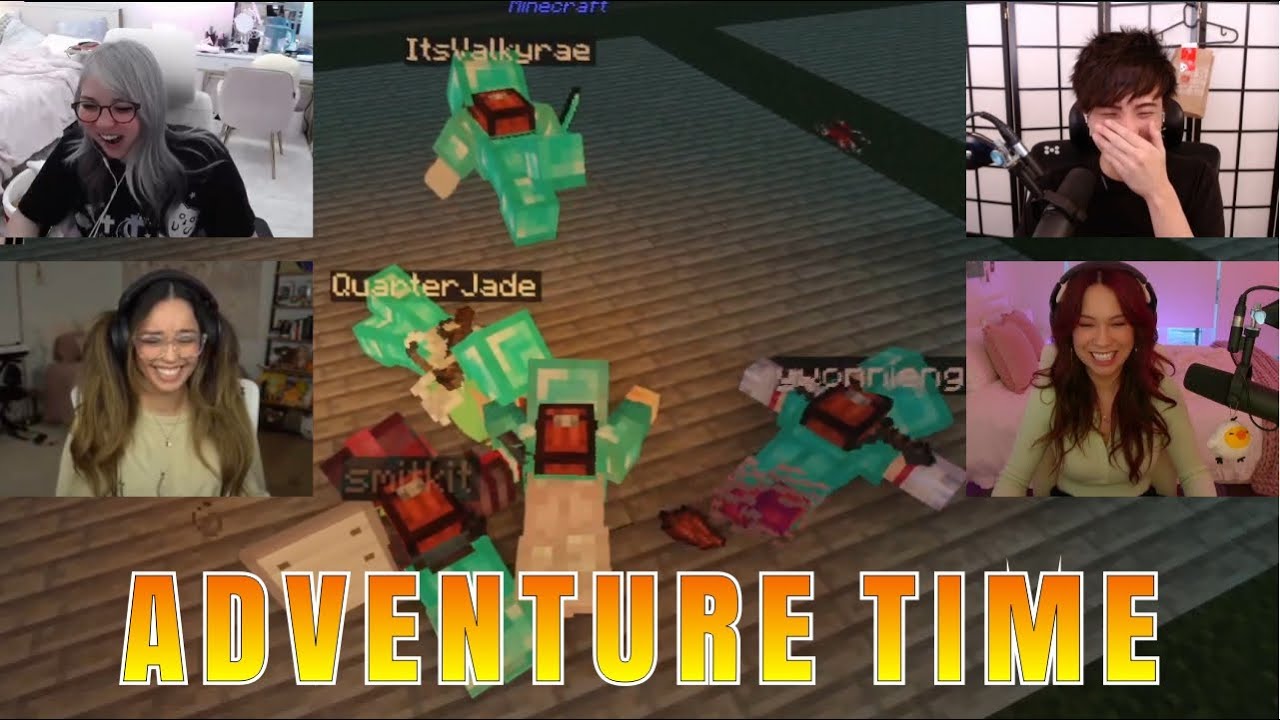 [All POV] Adventure Time with Sykkuno, Valkyrae, Celine (starsmitten), Yvonnie and QuarterJade