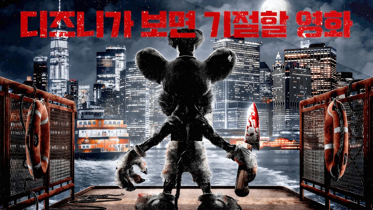 디즈니 캐릭터의 저작권이 풀리자마자 공개된 슬래셔 영화!! 아트 더 클라운 배우의 출연으로 화제를 모은 그 영화! 【영화추천/영화리뷰】