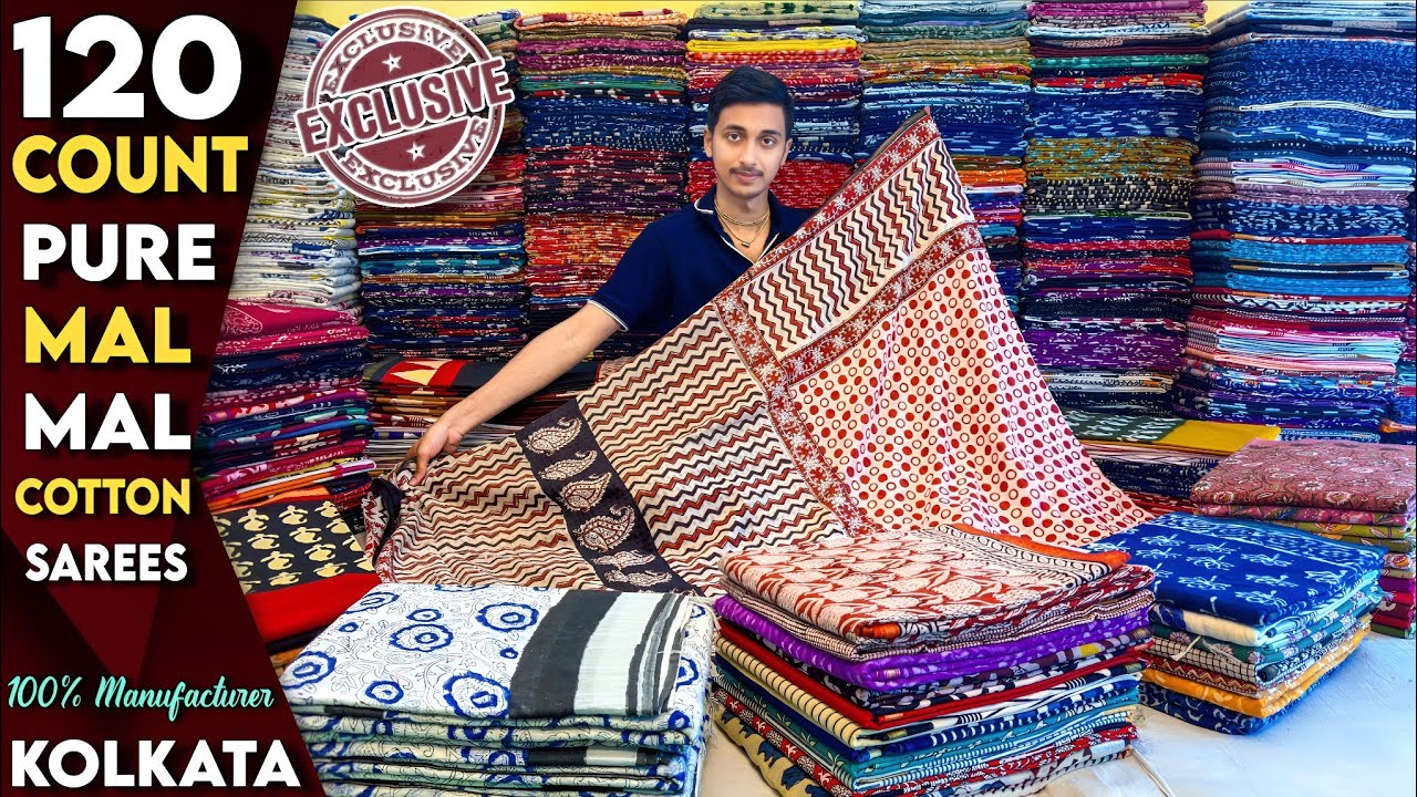 HandBlock Mul Chanderi/Kota Doriya Cotton Saree/Pure Mulmul Cotton Saree Manufacturer in Kolkata🔥🔥
