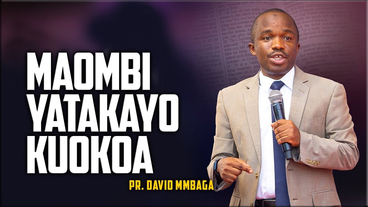 MAOMBI YA USIKU || MAOMBI YATAKAYO KUOKOA - PR. DAVID MMBAGA