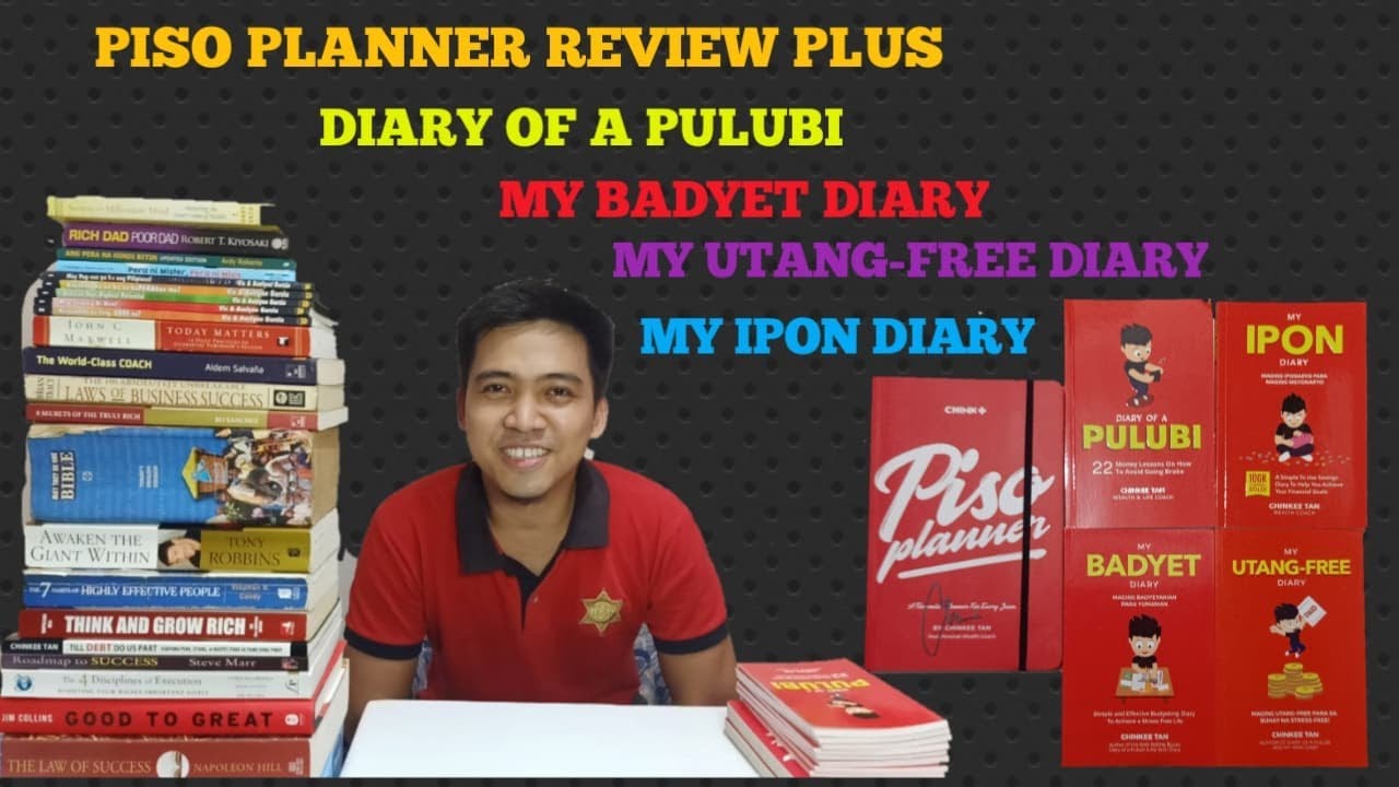 Piso Planner Review plus Diary of a Pulubi,  My Badyet Diary, My Utang-free Diary, My Ipon Diary