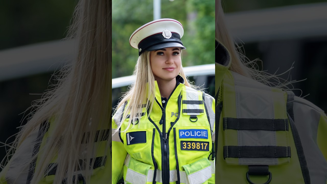 Arrest me Please 😍 Beautiful Police Officer from the Czech Republic #police #cop #femalepolice