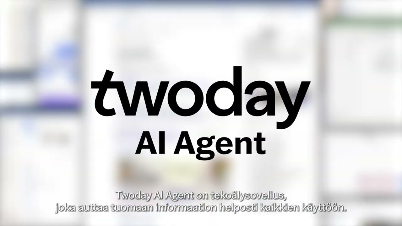 twoday AI Agent &ndash; Teko&auml;lysovellus, joka on sek&auml; asiakaspalvelija ett&auml; asiantuntija. Jo t&auml;n&auml;&auml;n.