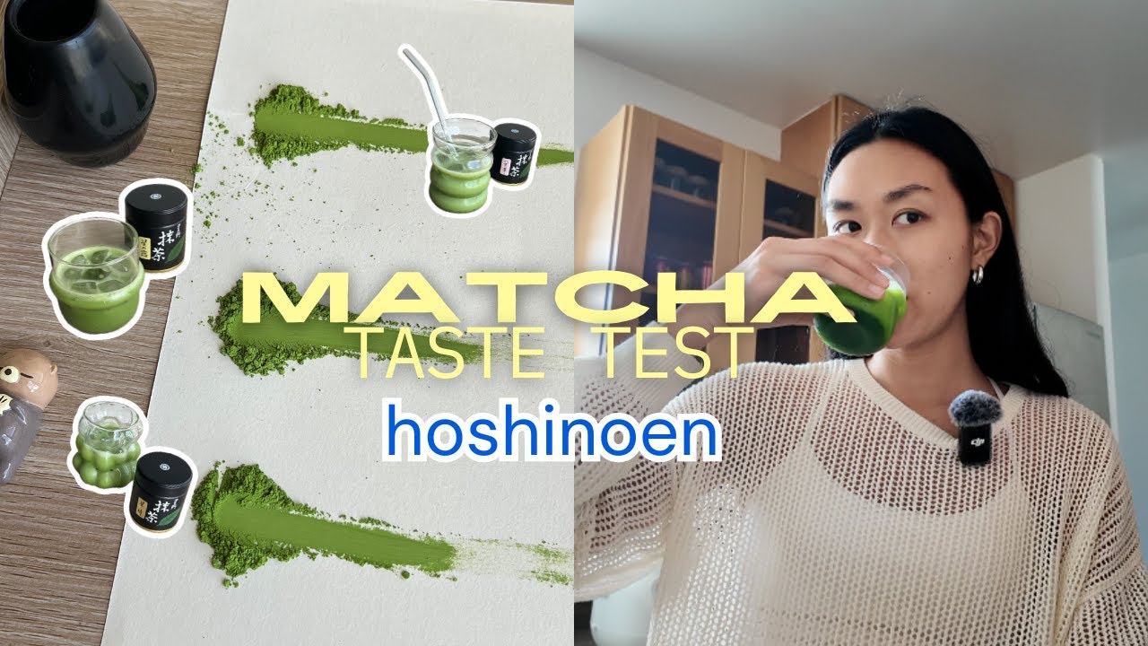 MATCHA REVIEW EP. 5 - tea masters la / hoshinoen matcha ₊⊹