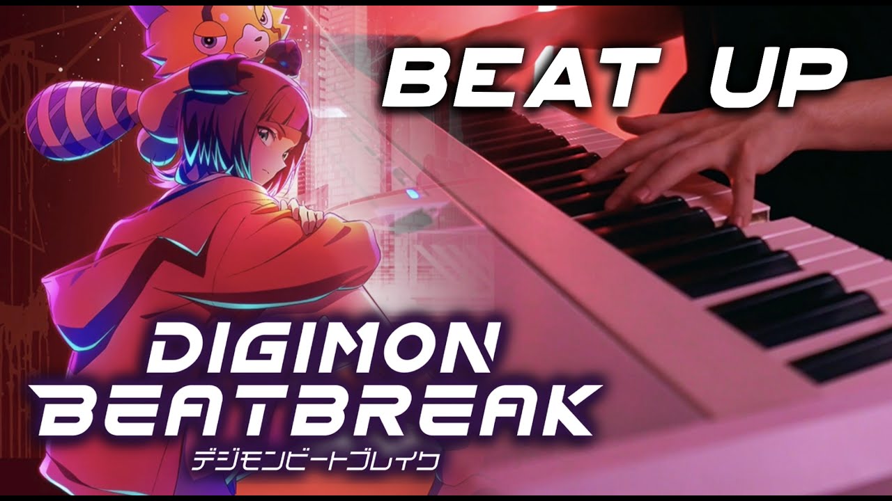 (Digimon Beatbreak ED) Ai Tomioka - beat up | FULL | Piano Cover