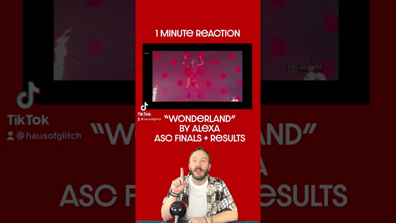 1 Min Reaction: AleXa &ldquo;Wonderland&rdquo; Final Performance & Results of American Song Contest