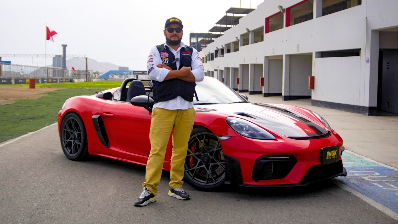 💥 El descapotable mas RÁPIDO del Perú el PORSCHE 718 Spyder RS | Review Épico
