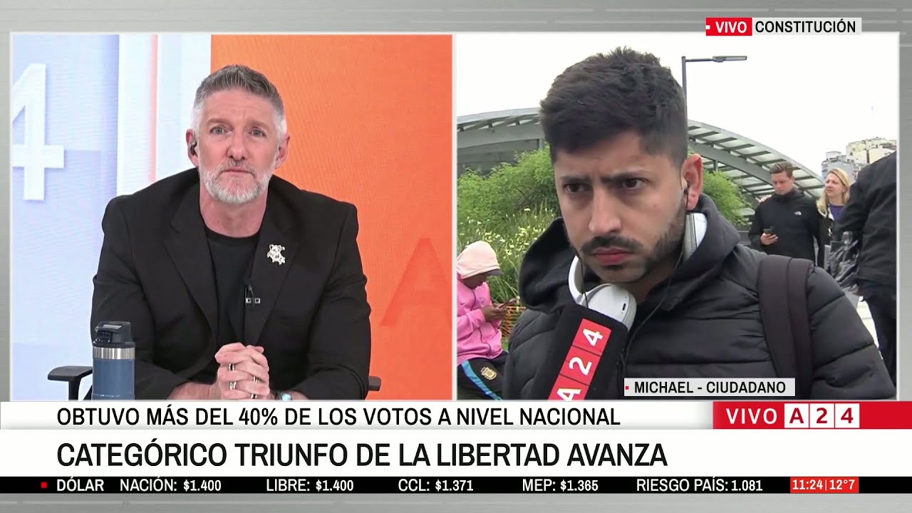 🗣 HABLA UN JOVEN PERONISTA  TRAS EL TRIUNFO DE JAVIER MILEI EN LAS LEGISLATIVAS NACIONALES