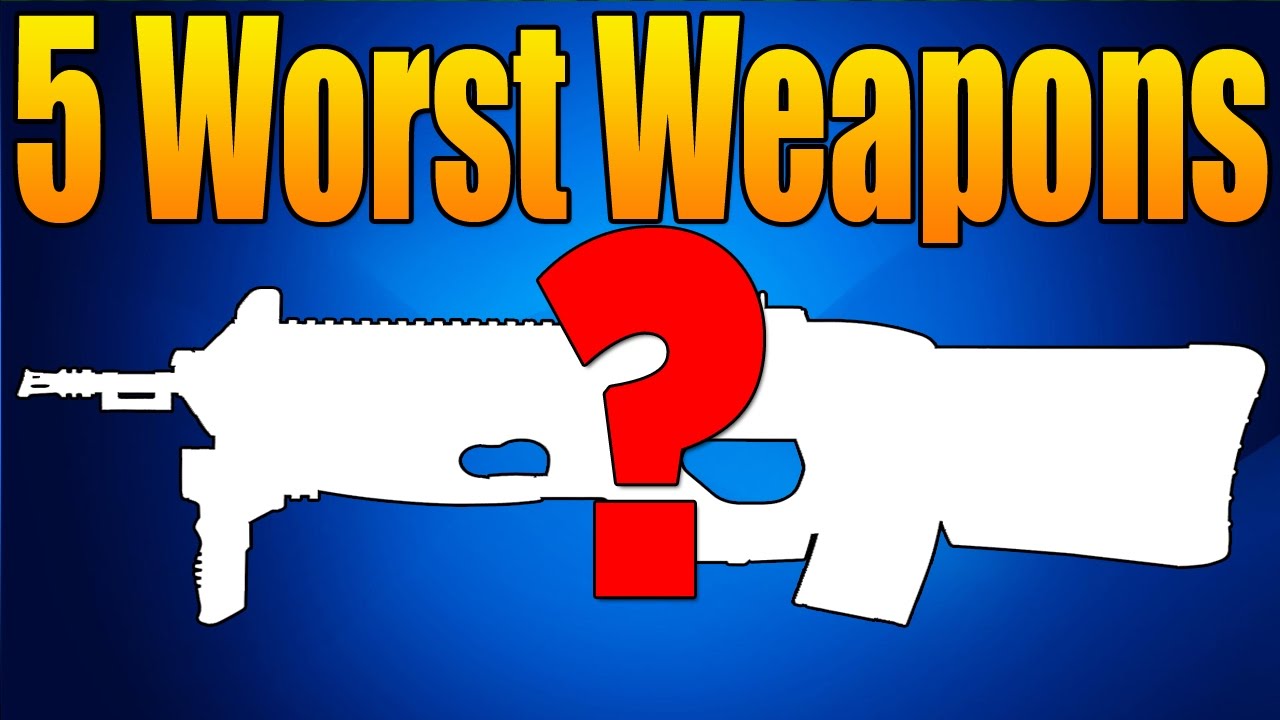 Top 5 Worst Weapons in Black Ops 3 (Worst Guns)