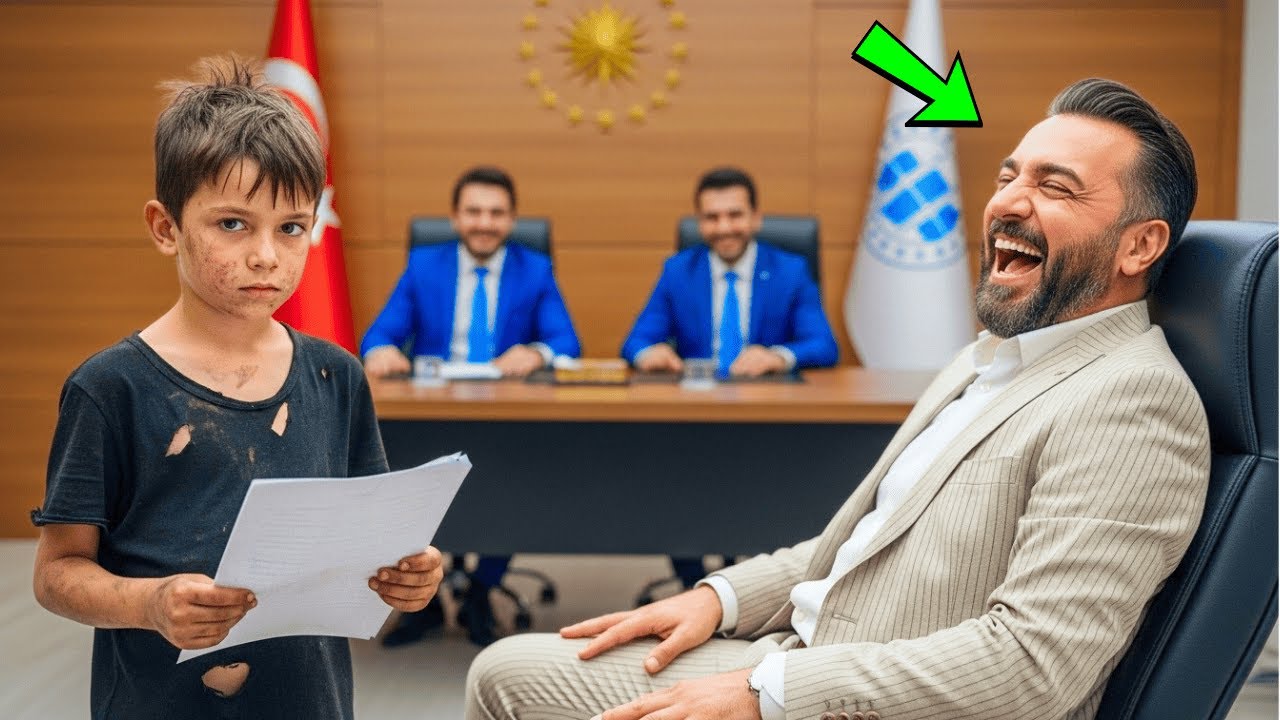 AYAKKABI BOYACISI ÇOCUK “BEN 9 DİL BİLİYORUM” DEDİ. CEO GÜLDÜ, AMA O BİR SIRRI ÇEVİRİNCE DONUP KALDI