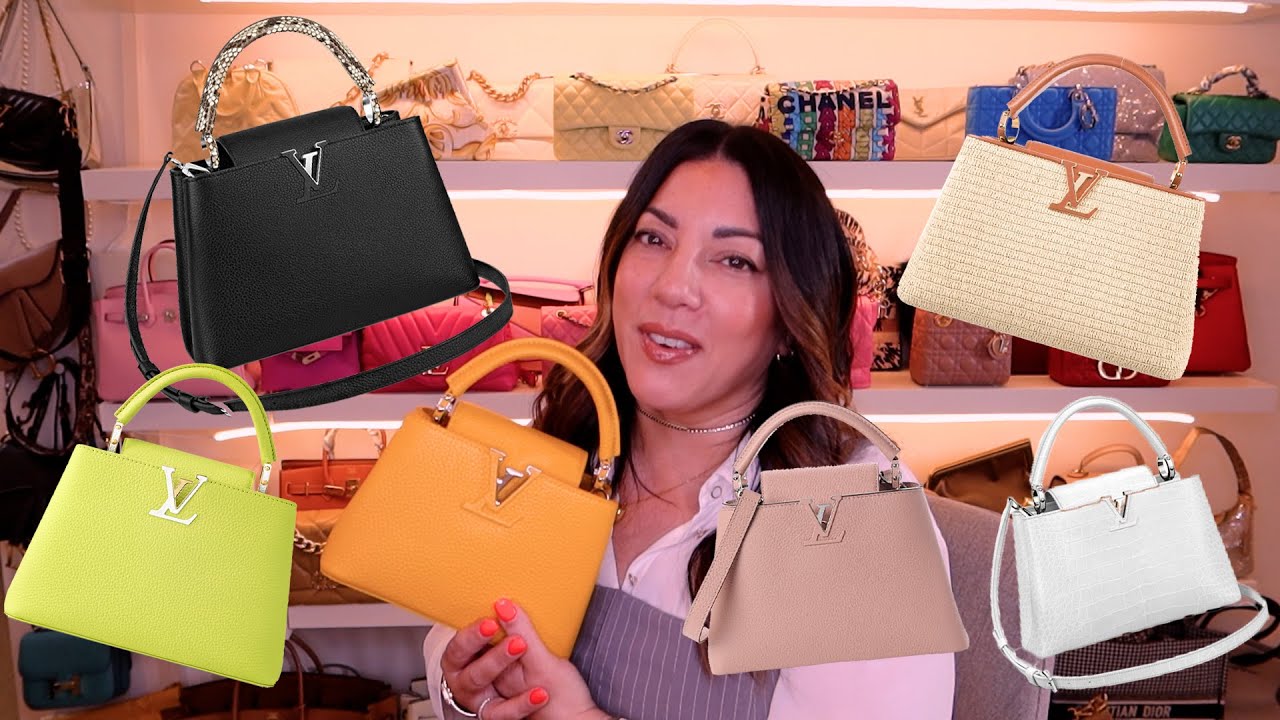 MY LV CAPUCINES HANDBAG COLLECTION | Naomi Peris