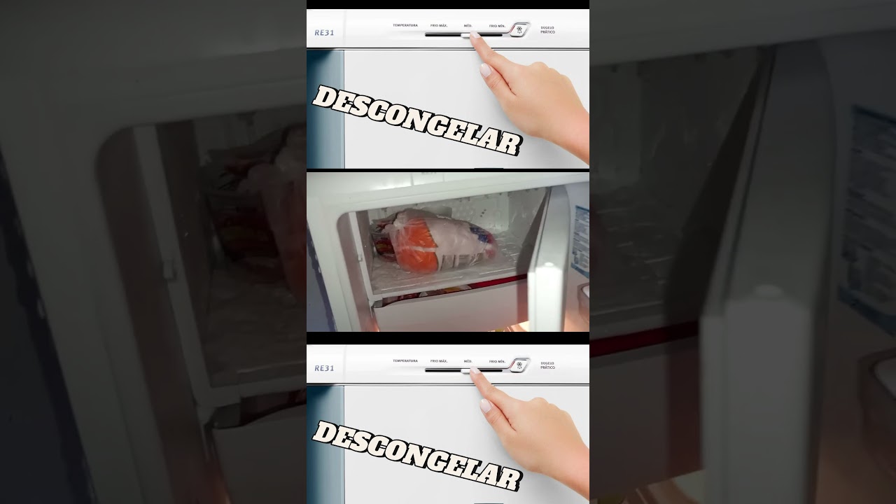 Degelo pratico geladeira Electrolux RE31 / consul shorts