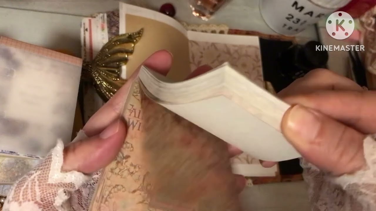 〈asmr〉コラージュ日記楽しく貼り貼り
