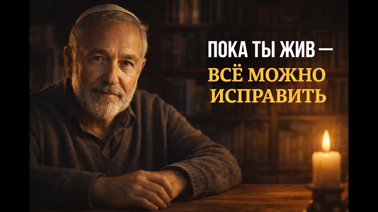 ПОКА ТЫ ЖИВ — ВСЁ МОЖНО ИСПРАВИТЬ 👍| ЕВРЕЙСКАЯ МУДРОСТЬ О ВТОРОМ ШАНСЕ