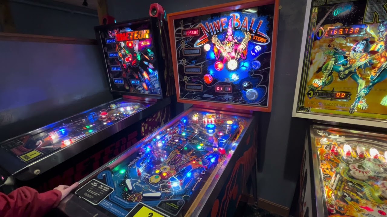 Stern Nine Ball Pinball (1980) - FunSpot - Laconia, NH