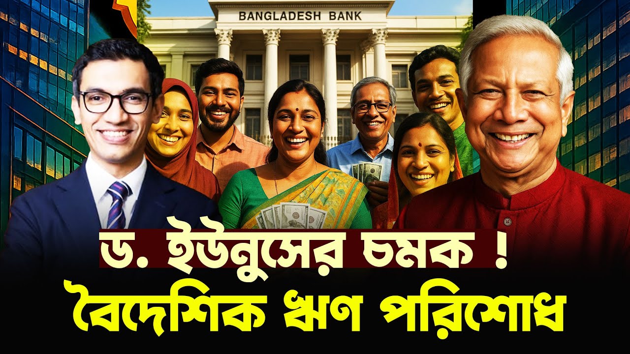 বিশাল বৈদেশিক ঋণ পরিশোধে ড. ইউনুসের চমক ! Dr Yunus | Durbin News