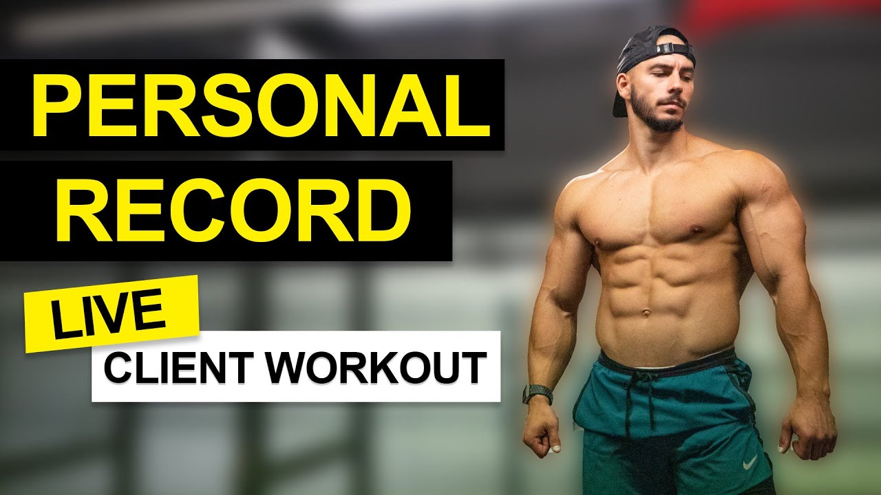 Workout with My Client - NEW Personal Record﻿ | Stipke 2022