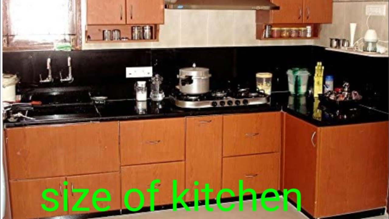 Minimum space required for kitchen.. dimensions of kitchen . Civil site knowledge