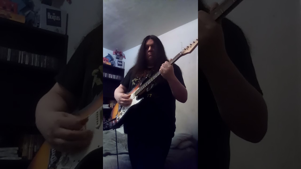 Deep Purple - Smoke on The Water guitar riff cover  #heavymetalsongs #metalhead #guitarcover