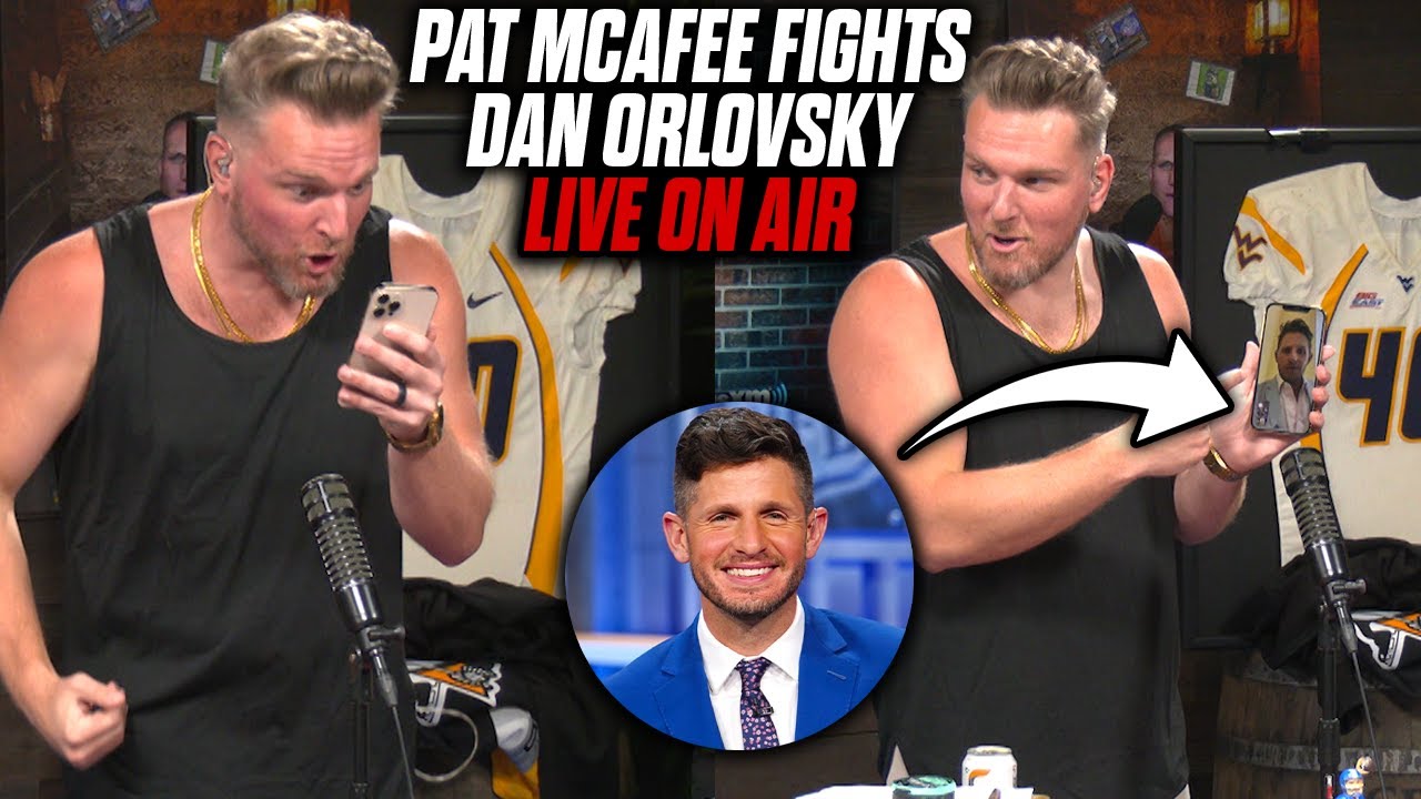 Pat McAfee & Dan Orlovsky Fight LIVE If Aaron Rodgers Made The Right Decision