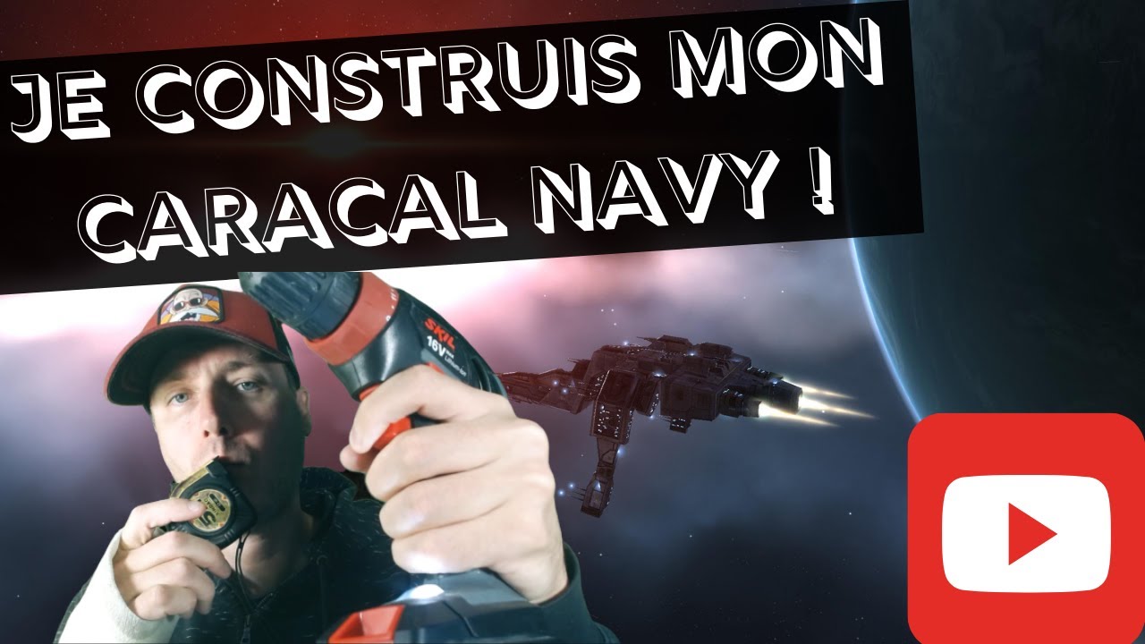 [EVE Echoes FR] Fabrication d'un Caracal Navy, de A à Z !