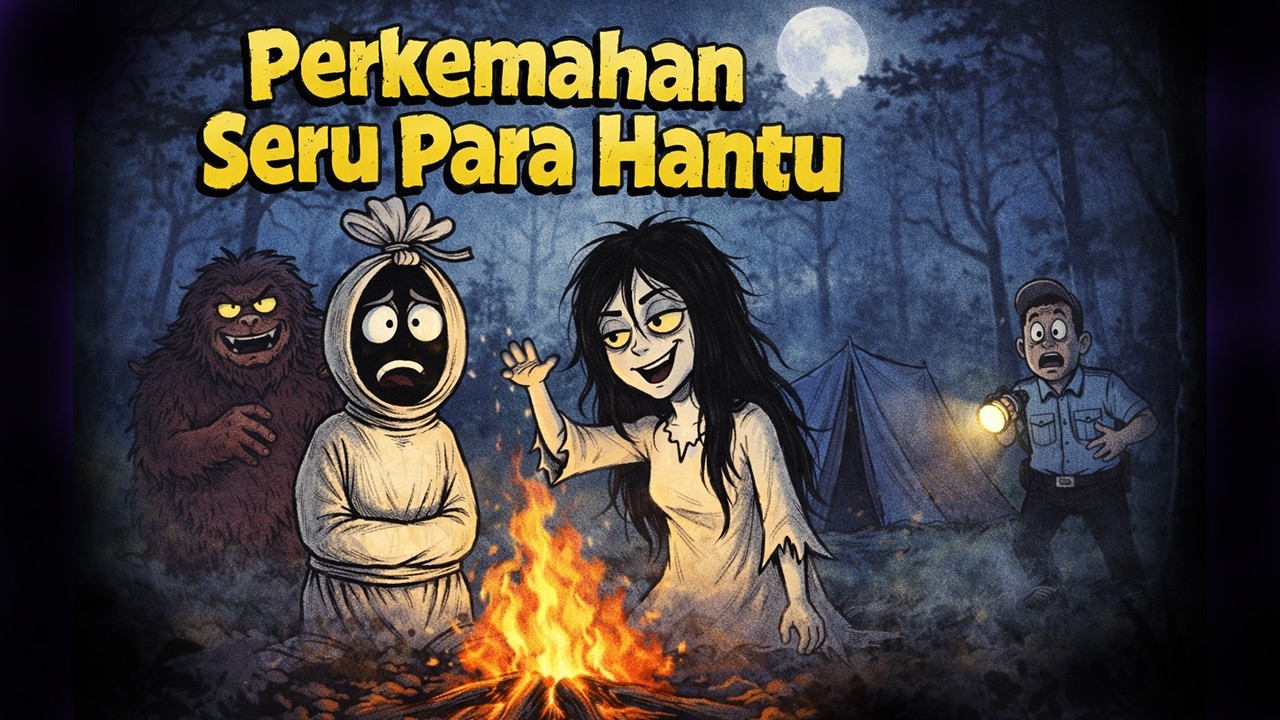 Komedi Horor part 15 / POCONG DKK BERKEMAH