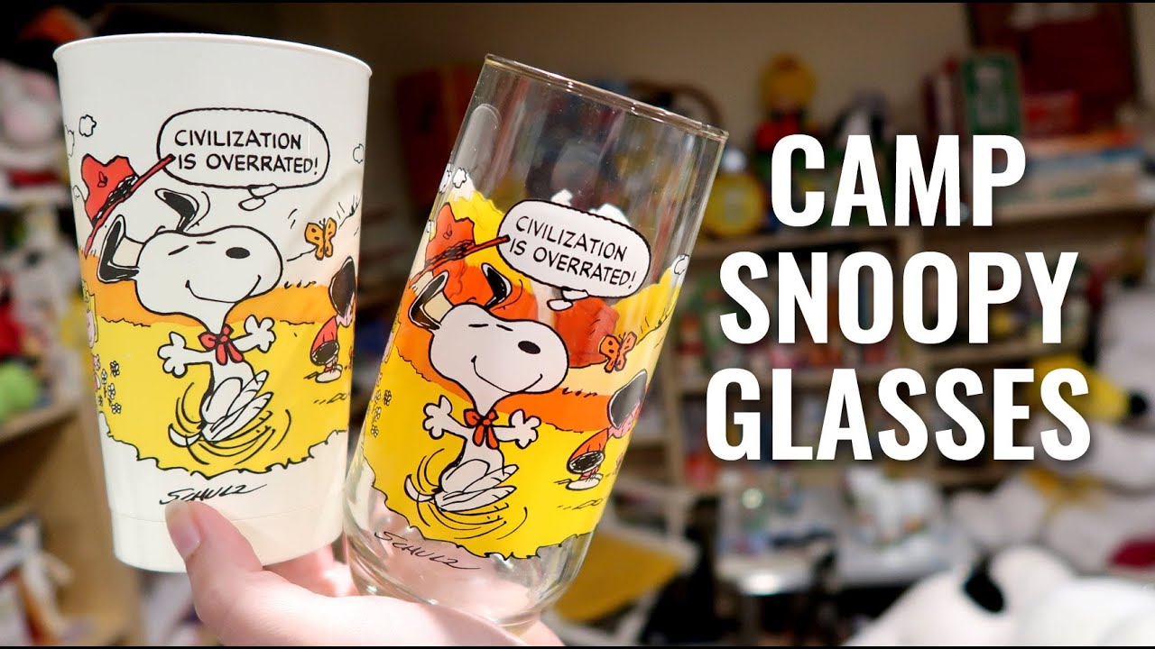 Camp Snoopy Glasses & Cups from McDonald's - Snoopy Finds | CollectPeanuts.com