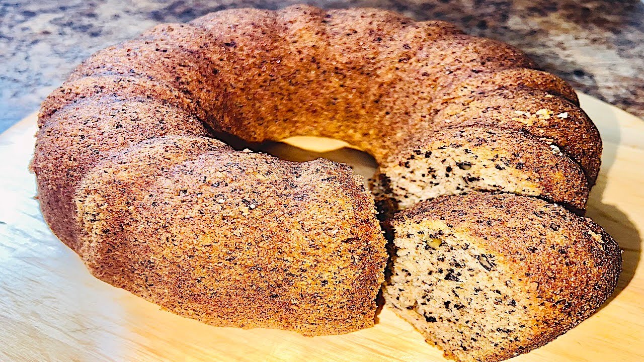 How to Make a Walnut Cake/طرز تهیه کیک چارمغز