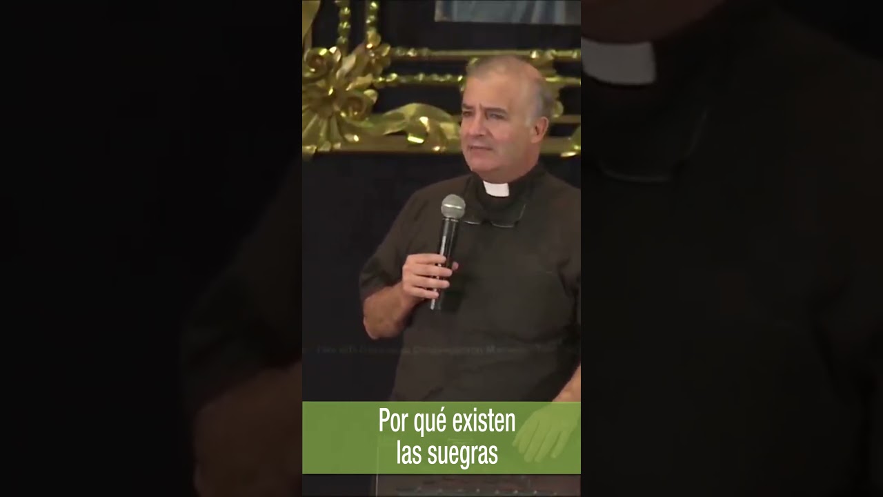 Por qu&eacute; existen las suegras 🗣 #PadreAngelEspinosa #Shorts #TeleVID
