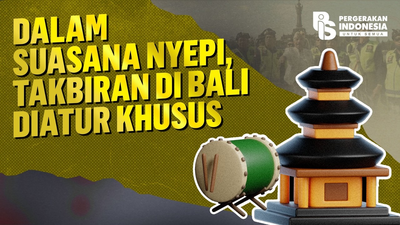 Dalam Suasana Nyepi, Takbiran di Bali Diatur Khusus