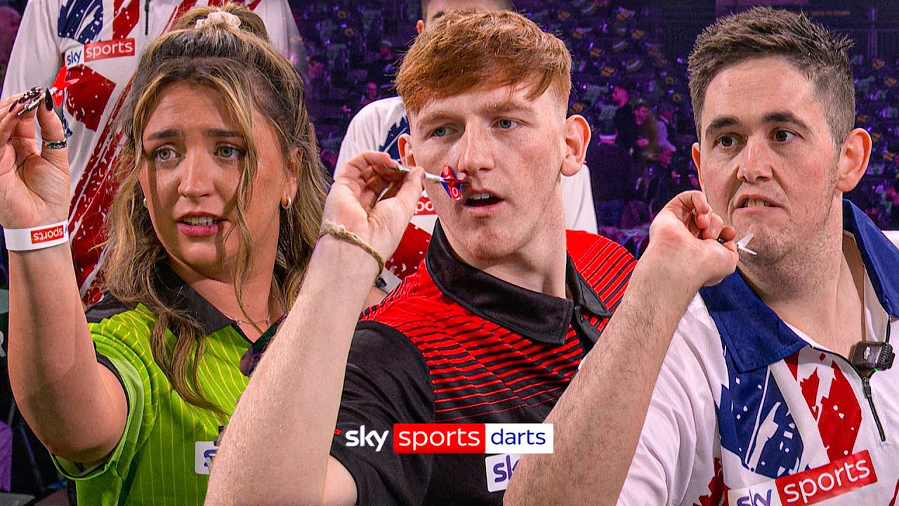 Angry Ginge vs Pieface vs Bambino Becky | Nine Dart Challenge at PDC World Darts Championship