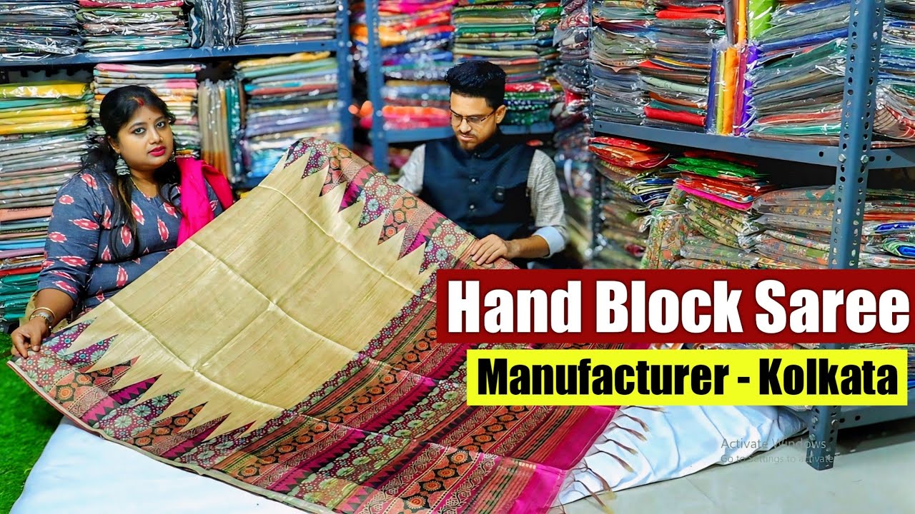 Semi Tussar Ghicha Silk / Jaipuri Chanderi Cotton / Bhagalpuri Linen / Dola Silk/ Modal Maslin Saree