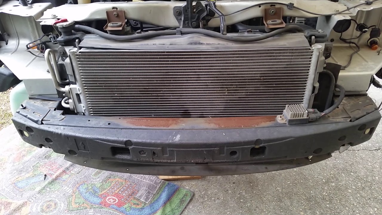 2002 Caravan 3.3L Transmission Cooler Change EASY Part 1