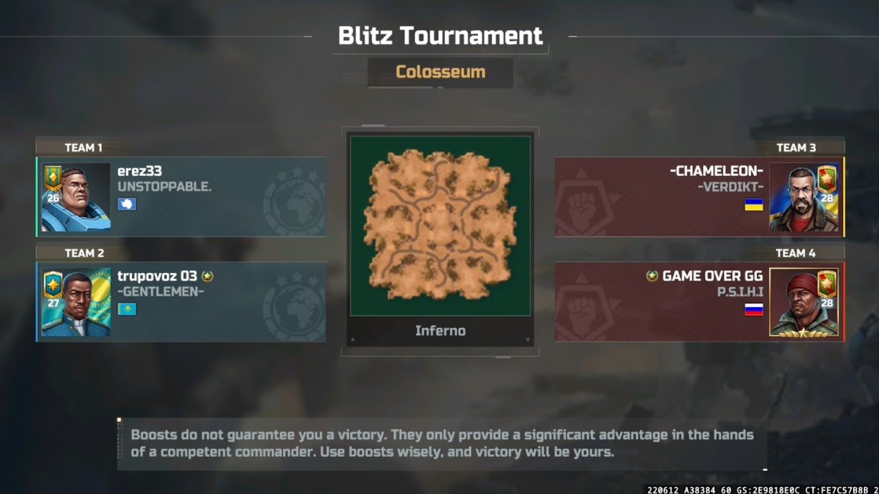 Aow3 | Colosseum blizt | Chameleon, Game over, trupovoz & erez33 