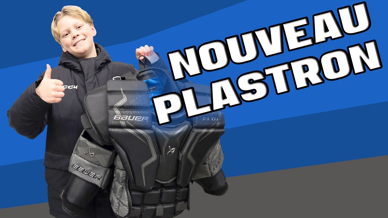 Nouveau Plastron Bauer Elite !