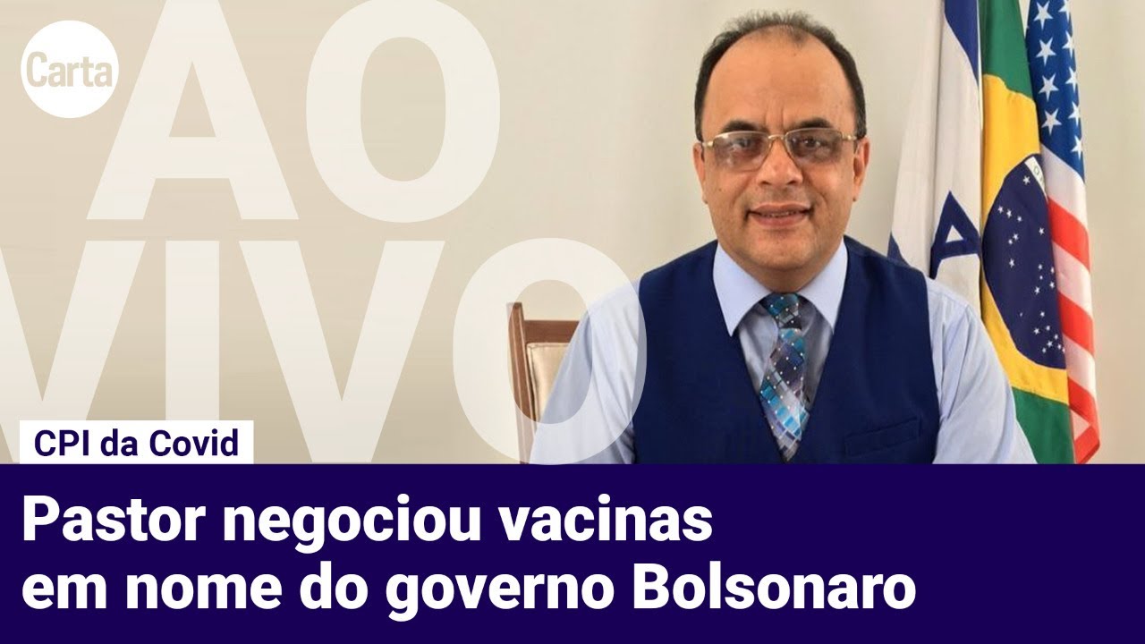 CPI DA COVID RETORNA AOS TRABALHOS COM DEPOIMENTO DO REVERENDO AMILTON | Ao vivo