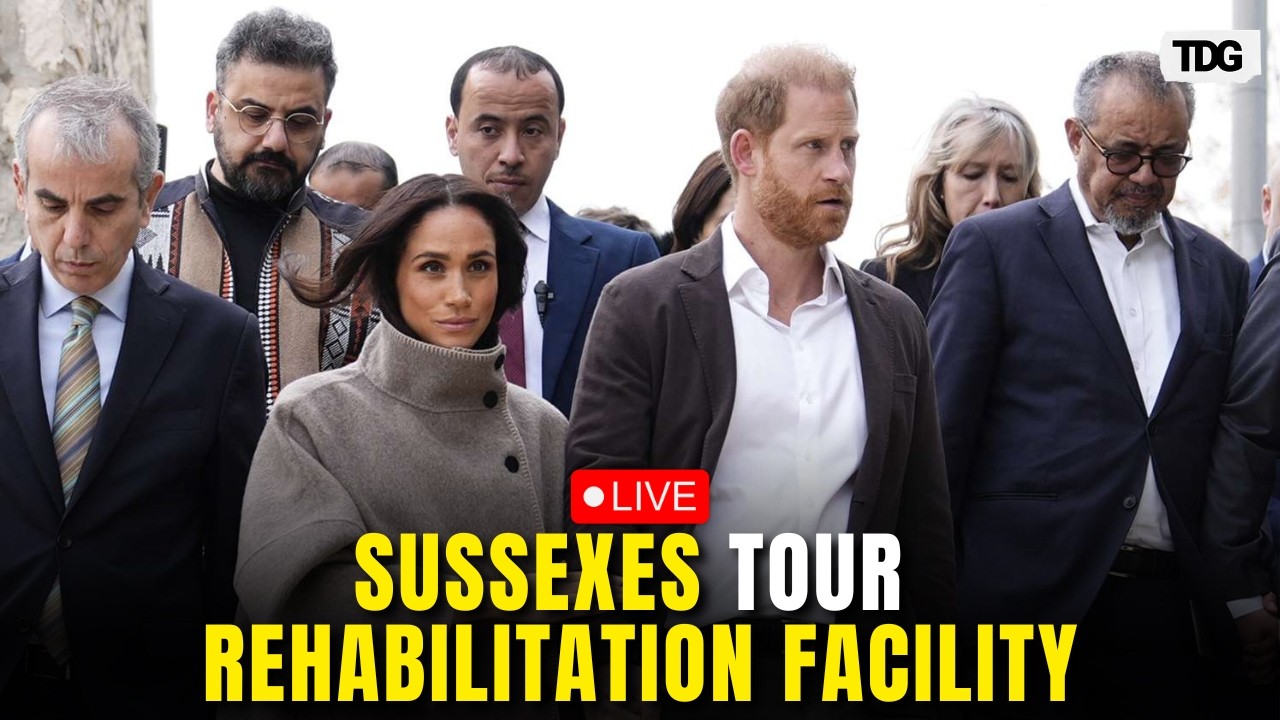 Prince Harry and Meghan Markle LIVE: Emotional Stop at Amman Rehabilitation Centre